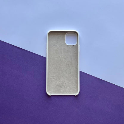 Pure White Silicon Case